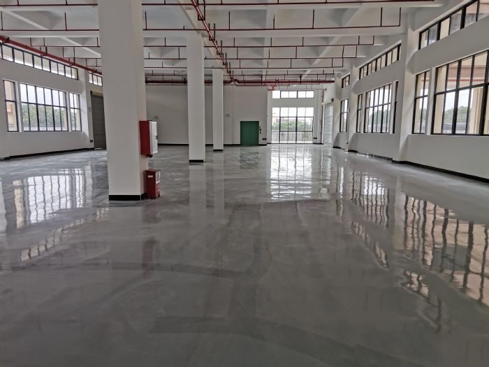 白云區新出標準獨棟高臺廠房9100平，空地8500，高7.5米，可分租，拖車可進